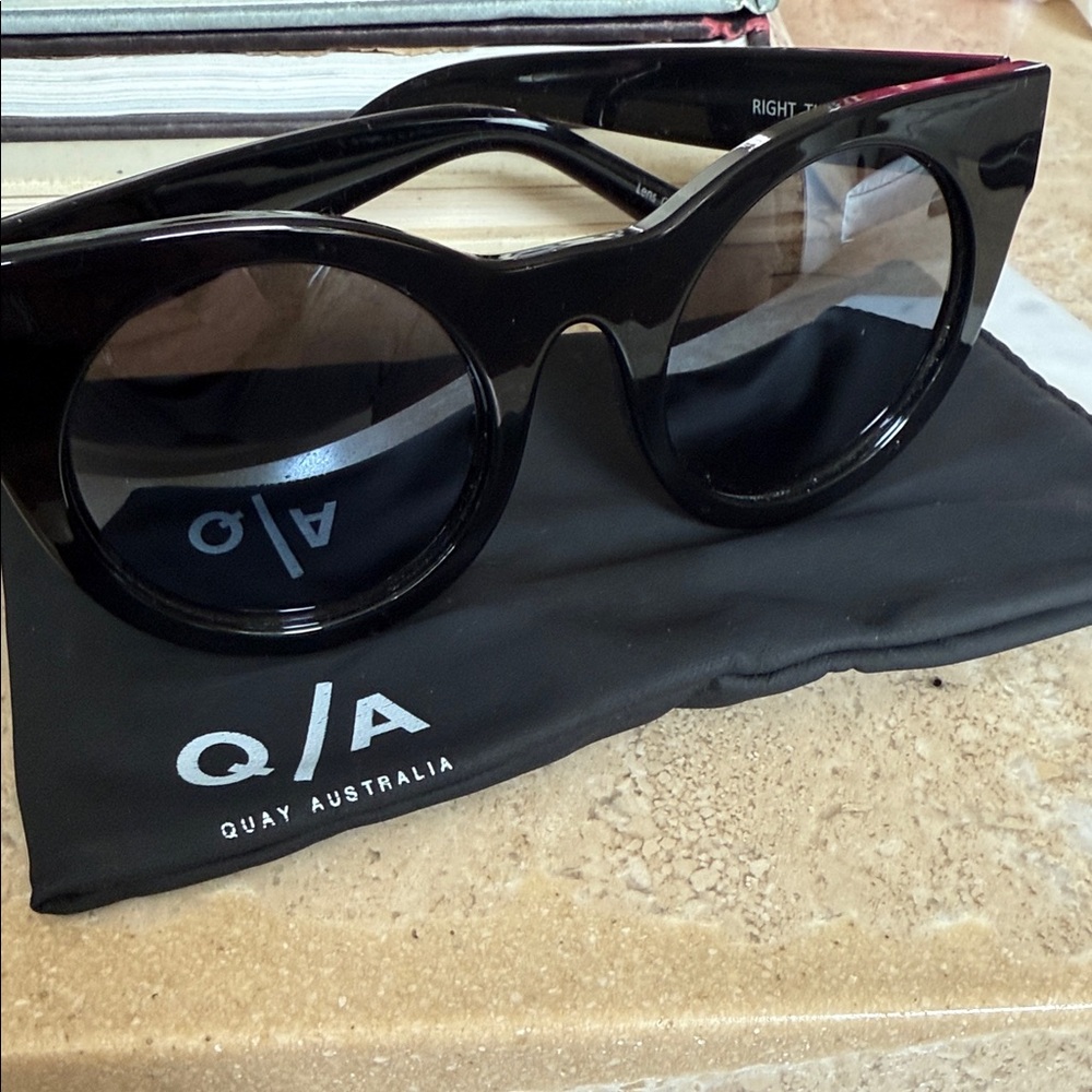 Quay Australia Black Sunglasses